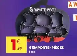Stokomani 6 emporte-pièces offre