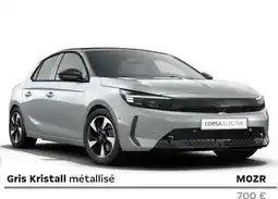 Opel Gris kristall métallisé offre