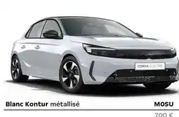 Opel Blanc kontur métallise offre