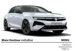 Opel Astra - blanc kontour métallise offre