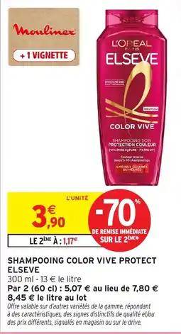 Intermarché Hyper L'ORÉAL ELSEVE offre