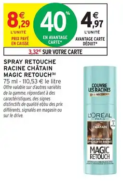 Intermarché Hyper L'ORÉAL PARIS MAGIC RETOUCH offre