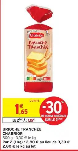 Intermarché Hyper Chabrior Brioch Tranchée offre