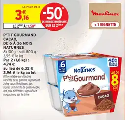 Intermarché Hyper Natures P'tit Gourmand Cacao offre