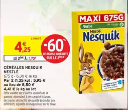 Intermarché Hyper Nesquik offre