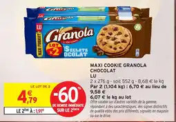Intermarché Hyper LU Granola offre