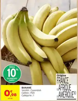 Intermarché Hyper BANANE offre