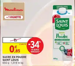 Intermarché Hyper Saint Louis Sucre en Poudre offre