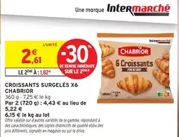Intermarché Hyper CHABRIOR Croissants offre