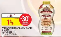 Intermarché Hyper Maple Joe Préparation pâte à pancakes offre