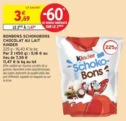 Intermarché Hyper Kinder Schoko-Bons offre