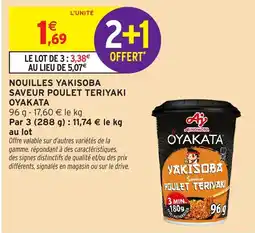Intermarché Hyper OYAKATA NOUILLES YAKISOBA offre
