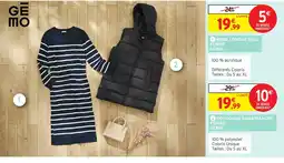 Intermarché Hyper GEMO ROBE LONGUE PULL FEMME offre