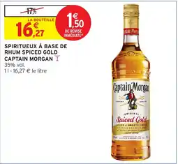 Intermarché Hyper Captain Morgan Spiced Gold offre