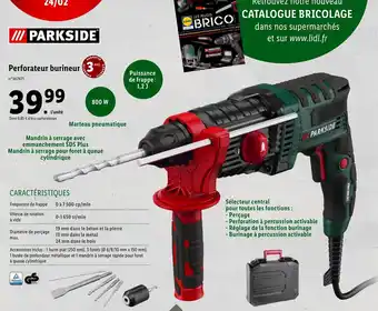 Lidl Perforateur burineur offre