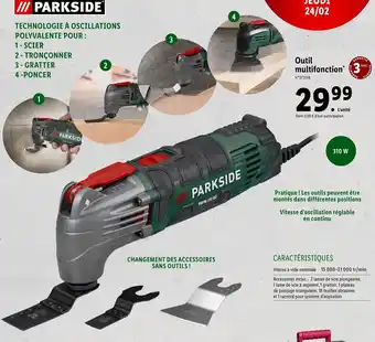 Lidl Outil multifonction offre