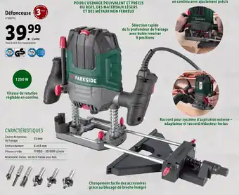 Lidl Défonceuse offre