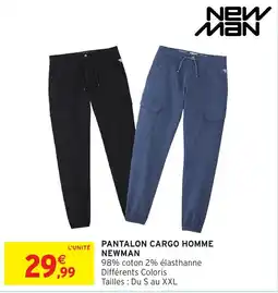 Intermarché Hyper NEWMAN PANTALON CARGO HOMME offre
