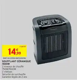 Intermarché Hyper SOUFFLANT CÉRAMIQUE offre