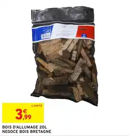 Intermarché Hyper NEGOCE BOIS BRETAGNE BOIS D'ALLUMAGE offre