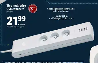 Lidl Bloc Multiprise offre
