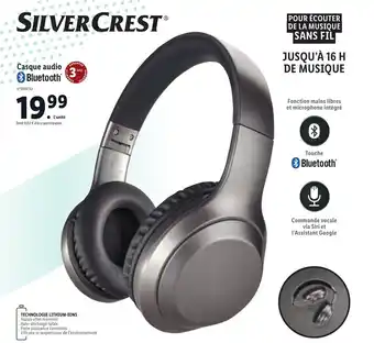 Lidl Casque Audio offre