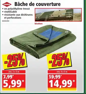 Norma Bâche de Couverture offre