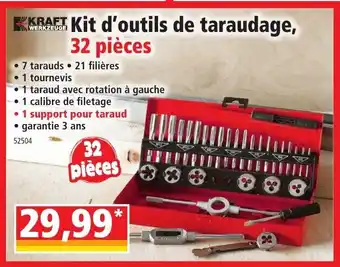 Norma Kit d'Outils de Taraudage offre