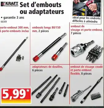 Norma Set d'Embouts offre