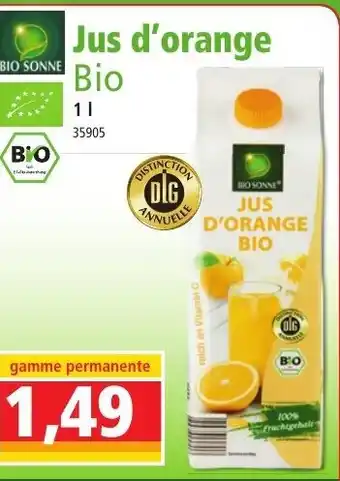 Norma Jus d'Orange offre