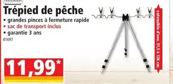 Norma Trépied de Pêche offre