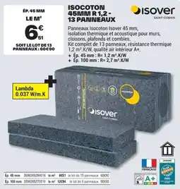 Brico Dépôt Isover Isocoton offre