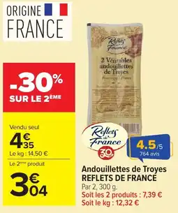 Carrefour Market REFLETS DE FRANCE Andouillettes de Troyes offre