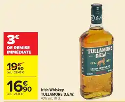 Carrefour Market TULLAMORE D.E.W. Irish Whiskey offre