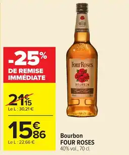 Carrefour Market FourRoses Bourbon offre