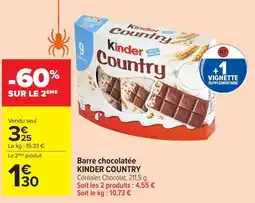Carrefour Market Kinder Country offre