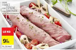 Carrefour Market Porc : filet mignon offre