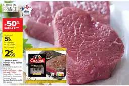 Carrefour Market CHARAL Les Marinés 2 Pavés aux 3 Poivres offre