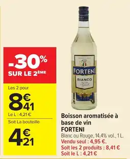Carrefour Market FORTENI Boisson aromatisée offre