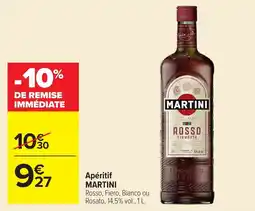 Carrefour Market MARTINI Apéritif offre