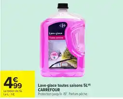Carrefour Market CARREFOUR Lave-glace toutes saisons offre