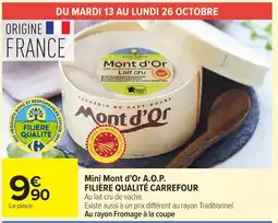 Carrefour Mont d'Or A.O.P. offre