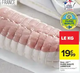 Carrefour Carrefour Veau : rôti*** offre