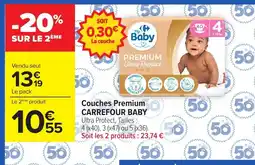 Carrefour Market Carrefour Baby Couches Premium Ultra Protect offre