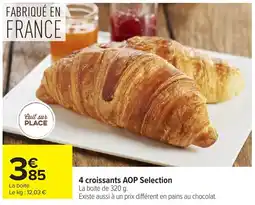 Carrefour AOP Selection croissants offre