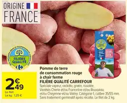 Carrefour Filière Qualité Carrefour Pomme de terre offre