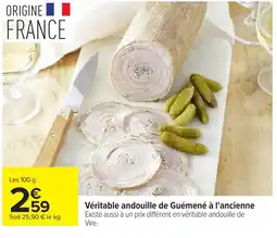 Carrefour Véritable andouille de Guémené offre