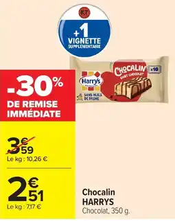 Carrefour Harrys Chocolin offre