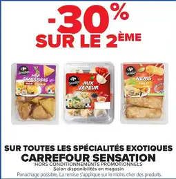 Carrefour Carrefour sensation les bac de glace offre