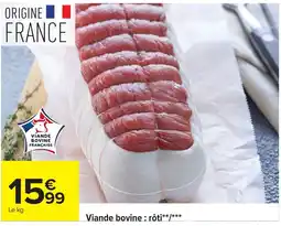 Carrefour Viande bovine offre